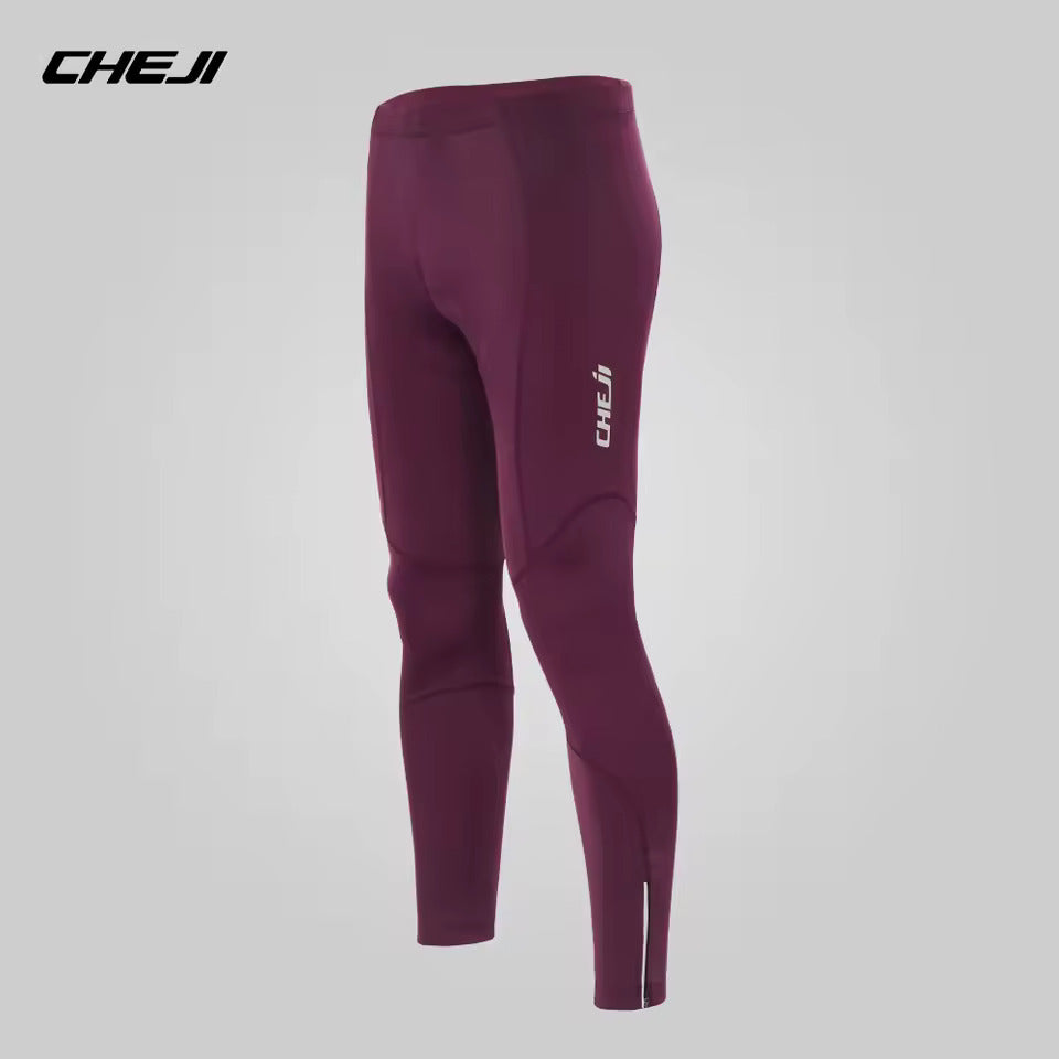 1001213 Licra Larga Cheji Caballero wine red