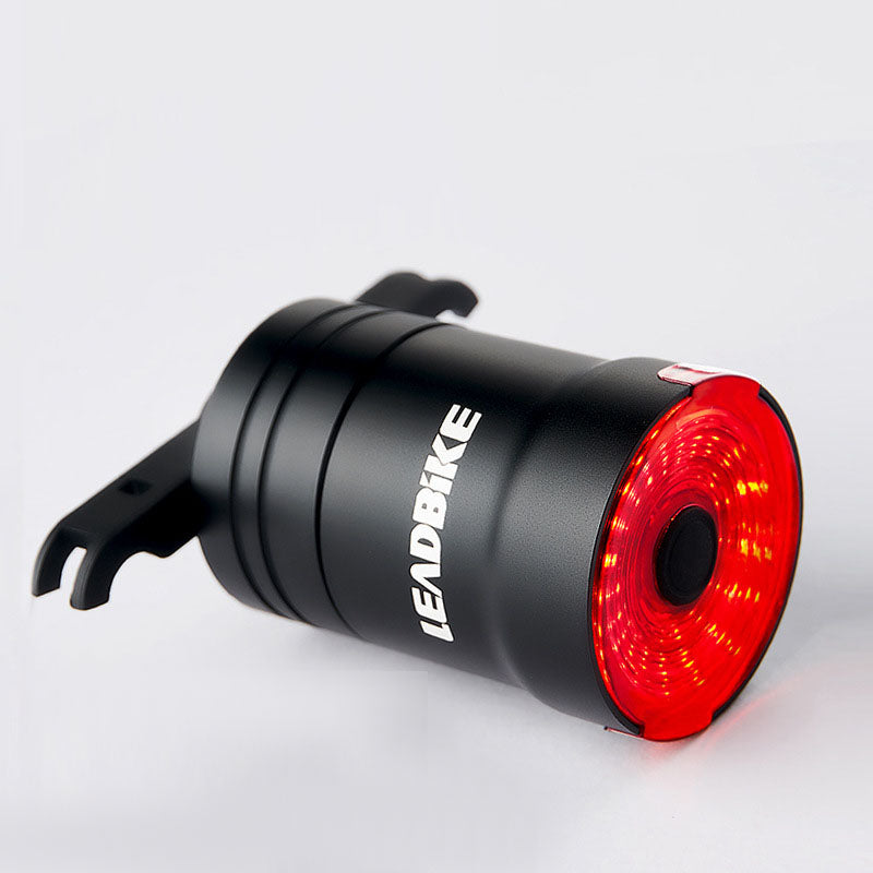 Luz leadbike inteligente con sensor de freno para bicicleta, lámpara de arranque y parada IPX6, resistente al agua, recargable vía USB, luz trasera LED 2856-2
