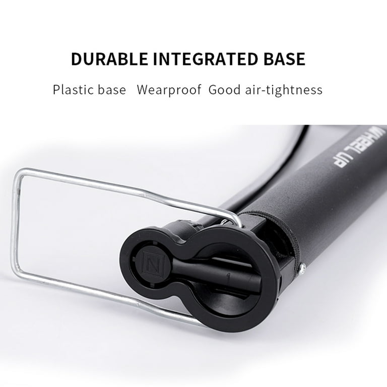WHEEL UP 120psi Bomba Inflador de aire para neumáticos de bicicleta para válvula americana/Presta