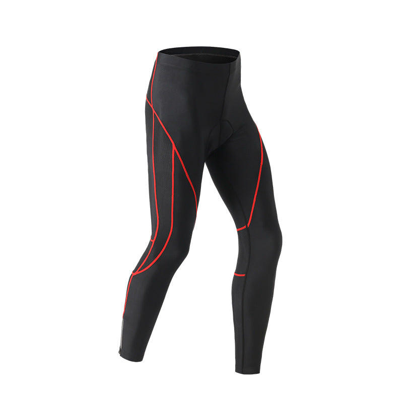 630904224065-3 Licra larga unisex Xintown lineas rojas