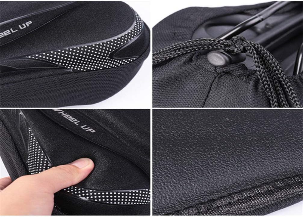 Cubierta de asiento GRANDE de bicicleta antideslizante de esponja para sillín de bicicleta de carretera