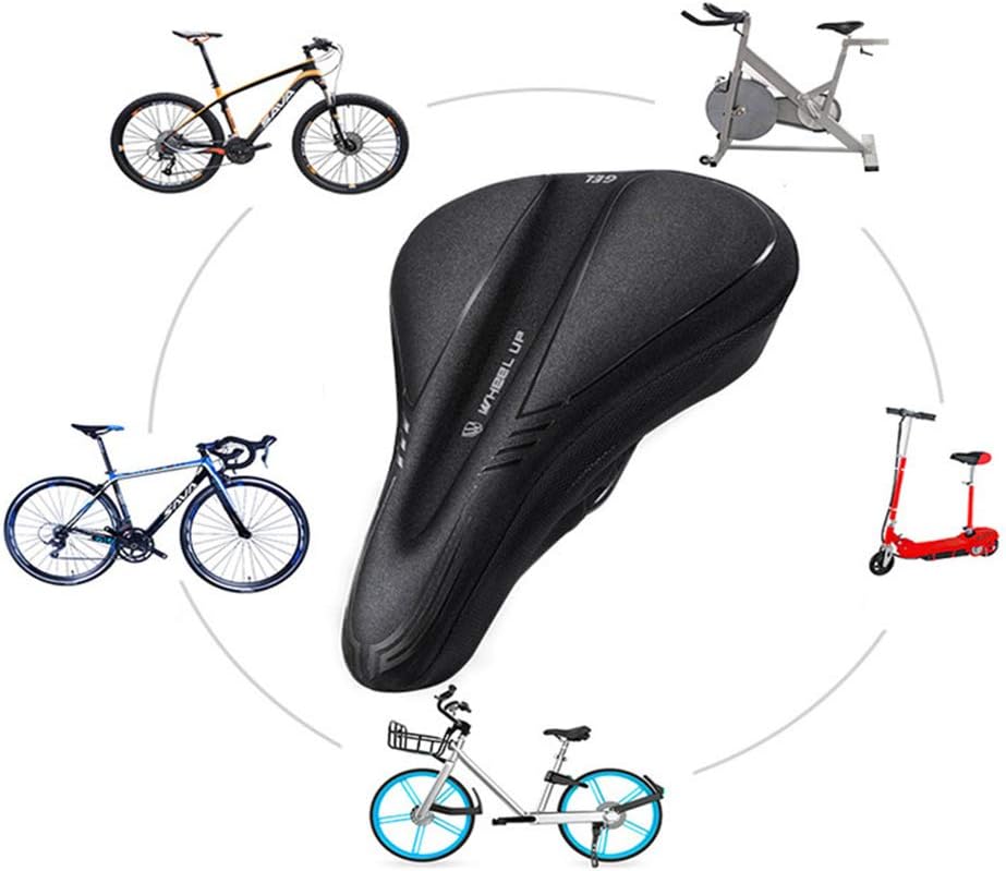 Cubierta de asiento GRANDE de bicicleta antideslizante de esponja para sillín de bicicleta de carretera