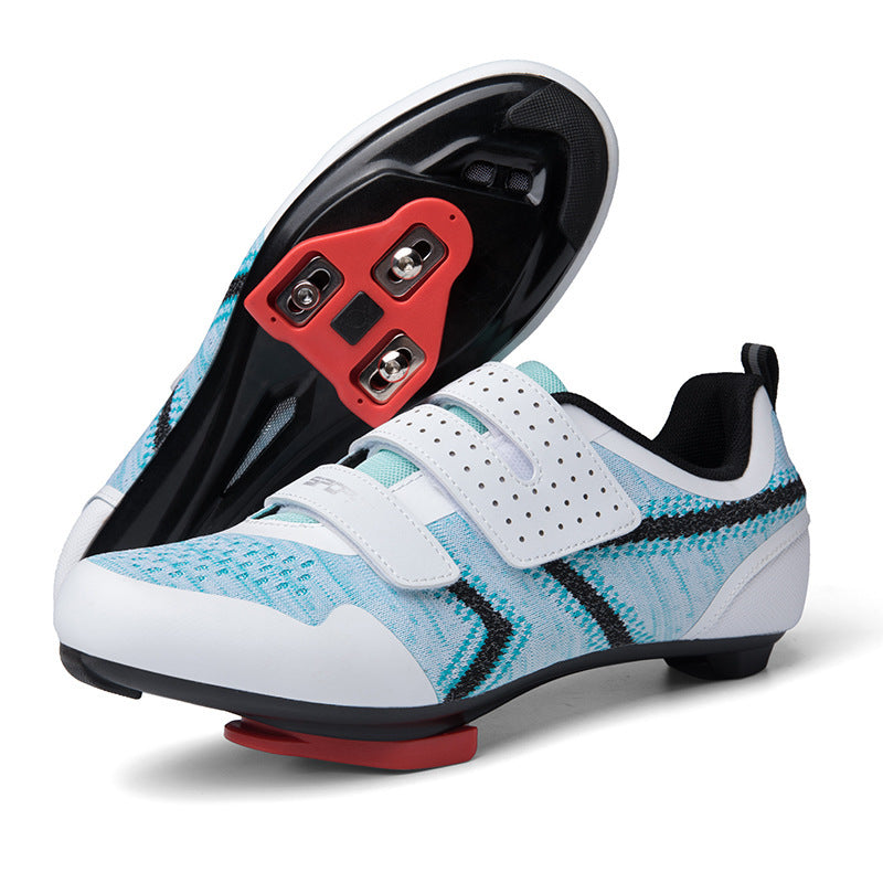 Zapatillas Ruta Blanco con azul 68021-1