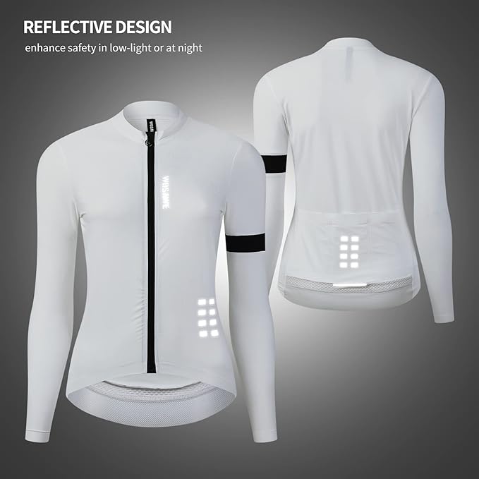 3735-1 Rompe vientos impermeable Wosawe dama ciclismo