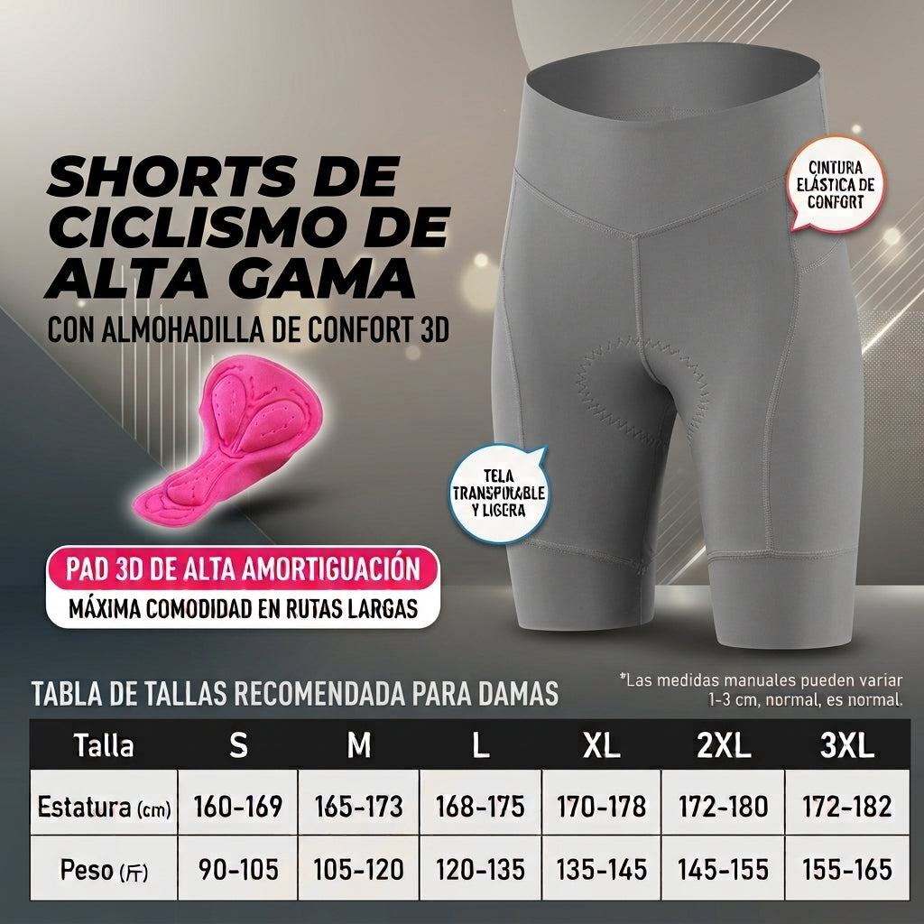 884949145309-4 Licra dama corta gris