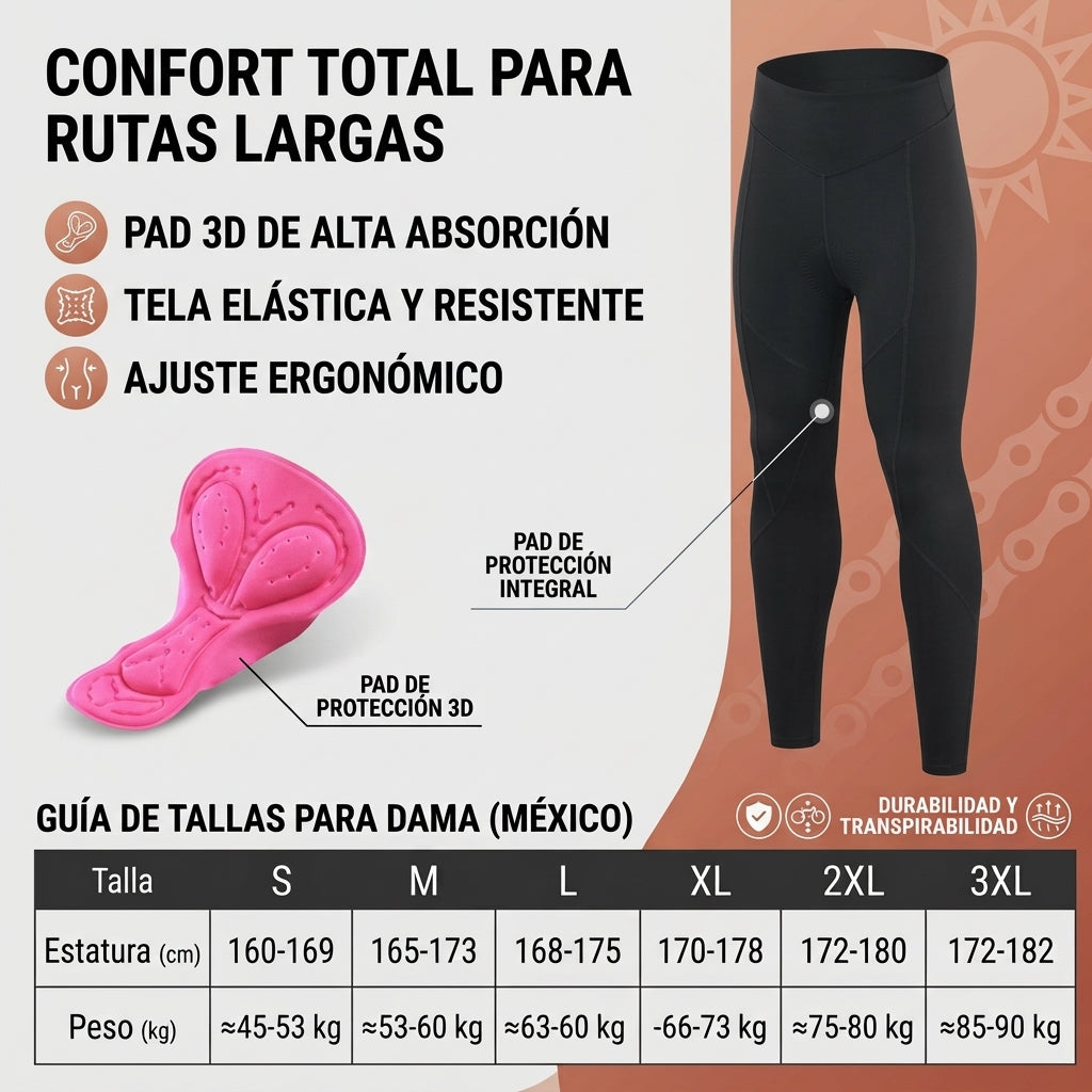 947584069535-1 Licra dama larga negra