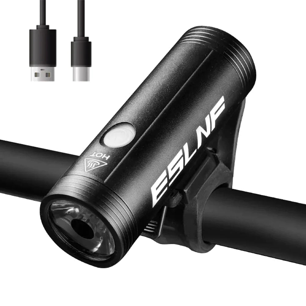 ESLNF-luz delantera para bicicleta, 4800mAh, LED resistente a la lluvia, 800 lúmenes, carga USB, , IPX6