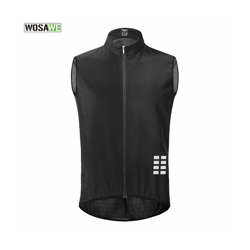 Chaleco negro Wosawe Unisex 76615-1
