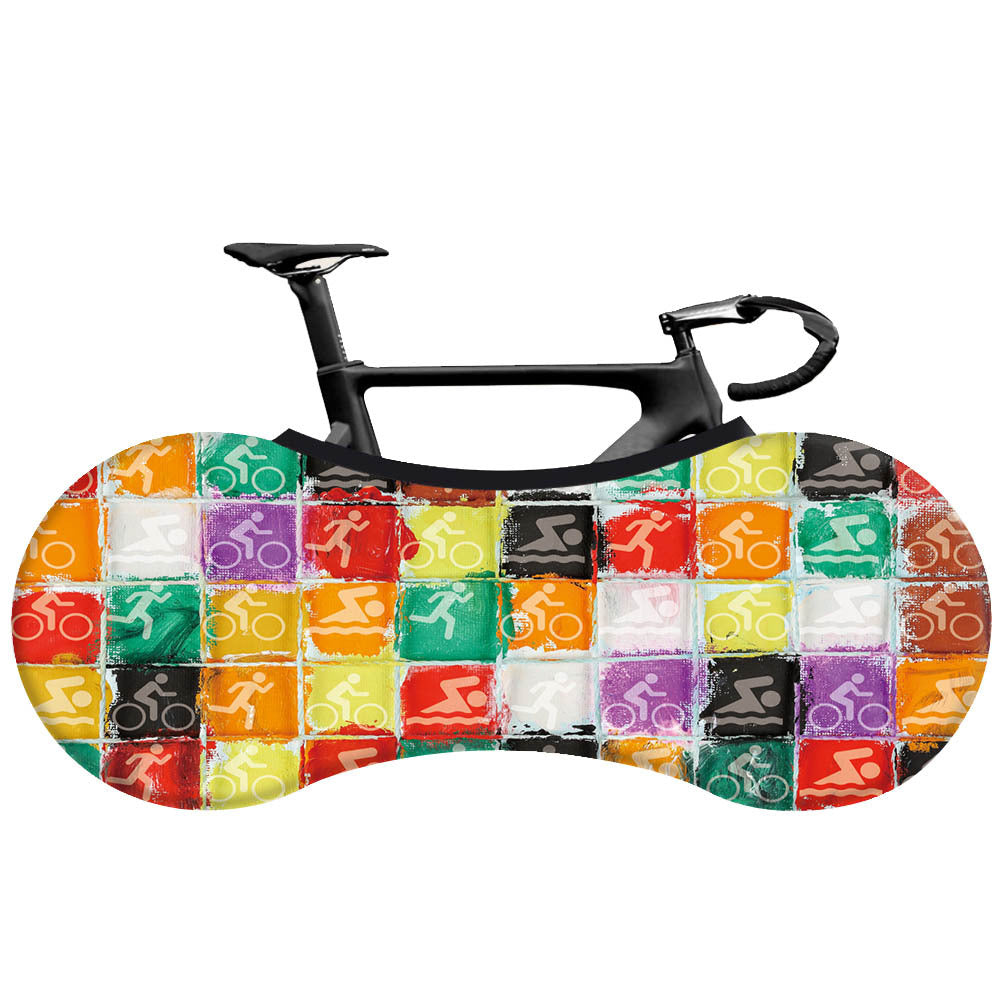 Funda protectora para bicicleta de montaña y carretera, cubierta antipolvo de tela elástica 70650-9