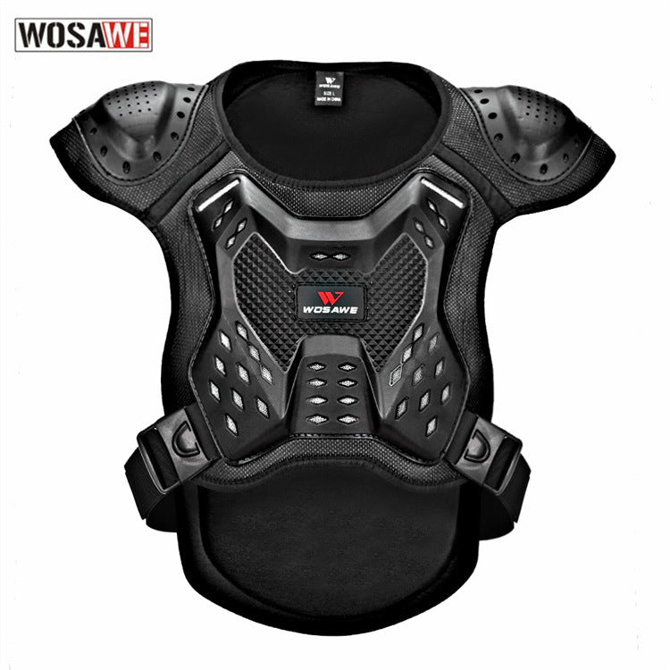 WOSAWE Chaleco protector de espalda para adultos con armadura de cuerpo para motocicleta 91281-2