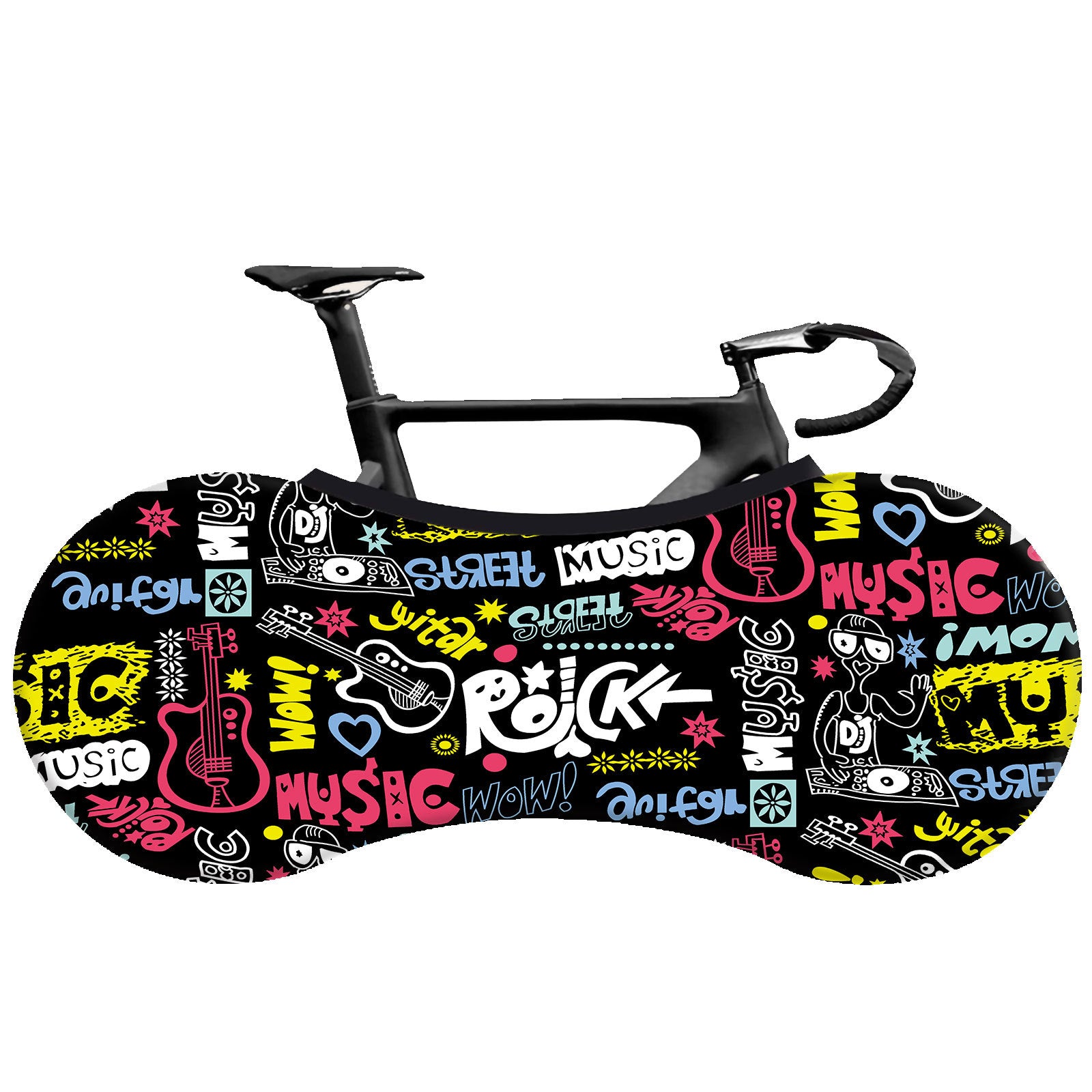 Funda protectora para bicicleta de montaña y carretera, cubierta antipolvo de tela elástica 79278-6