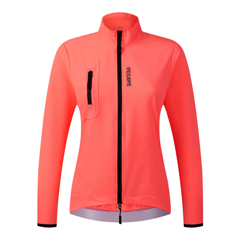 62493-2 Rompe vientos impermeable Wosawe dama ciclismo