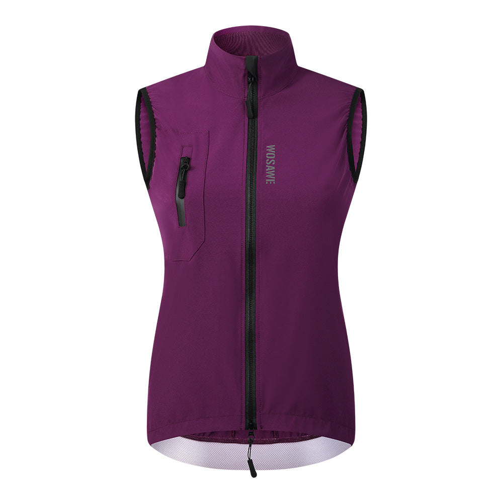 38614-1 Chaleco morado Wosawe dama