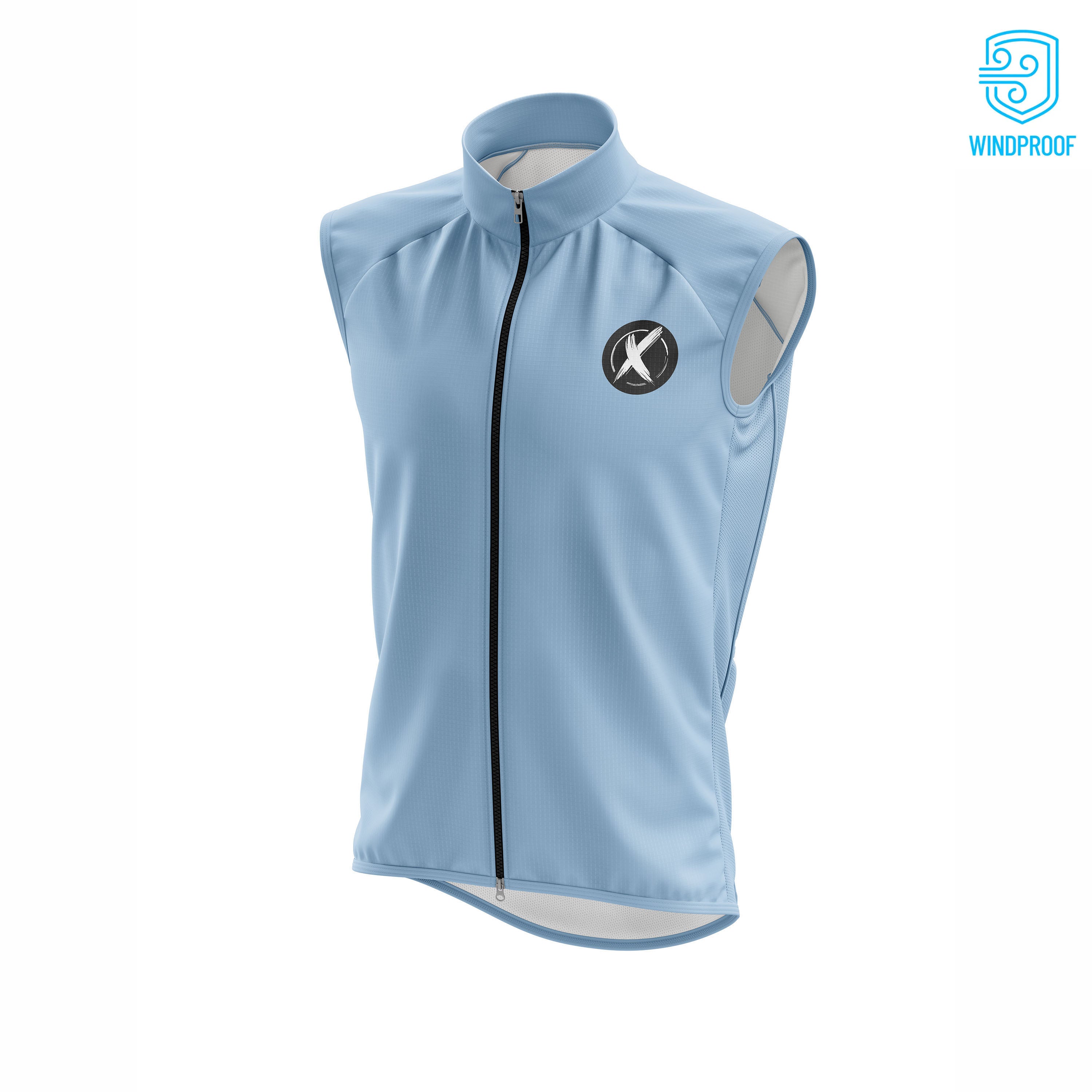 1073231 Chaleco X caballero rompe vientos