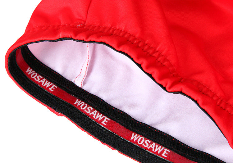 Chamarra Wosawe VERDE de lana a prueba de viento