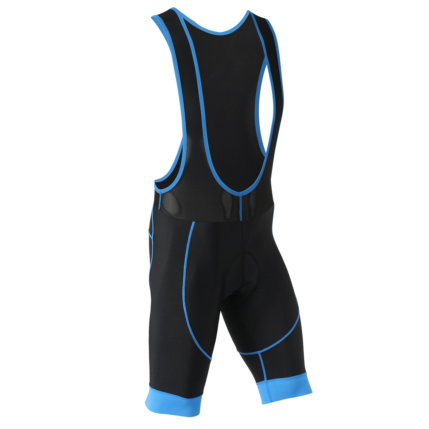 526074211157-4 Licra corta caballero  Xintown negra con azul