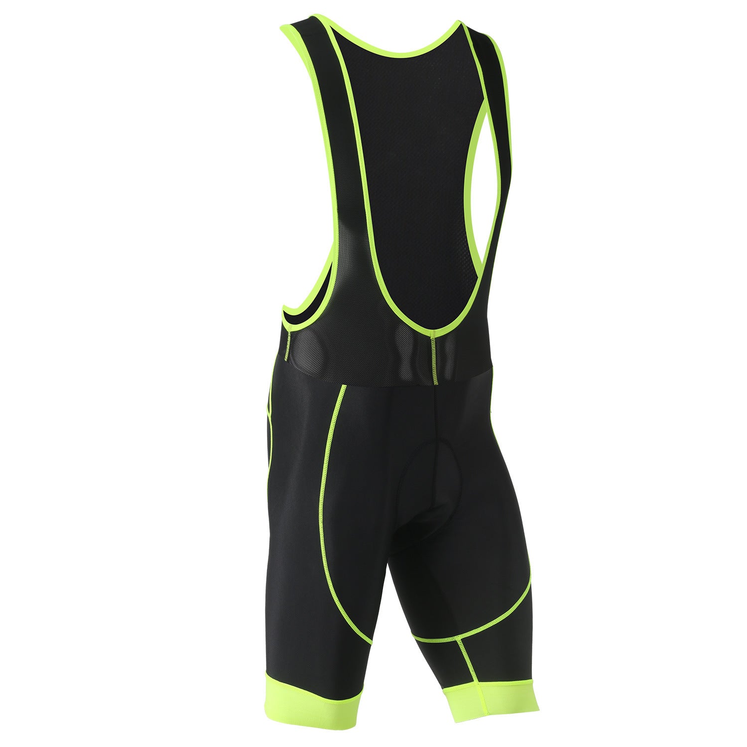526074211157-5 Licra corta caballero  Xintown negra con verde