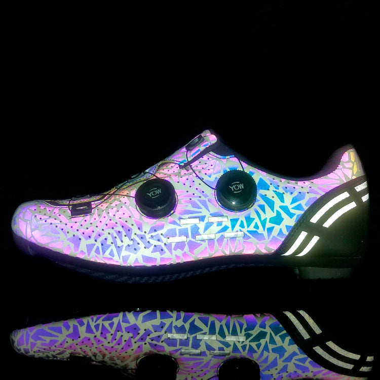 Zapatillas Ruta BLANCAS con reflectante 99483-9