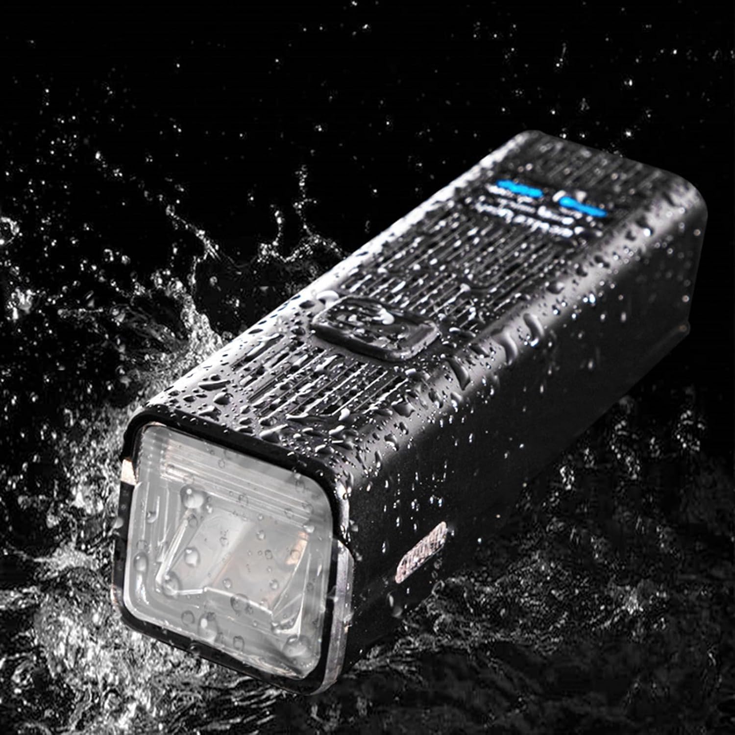 Faro delantero para bicicleta | Luces delanteras y traseras para montar por noche, luz LED impermeable con 3 modos de luz, luz trasera para bicicleta para ciclismo montaña