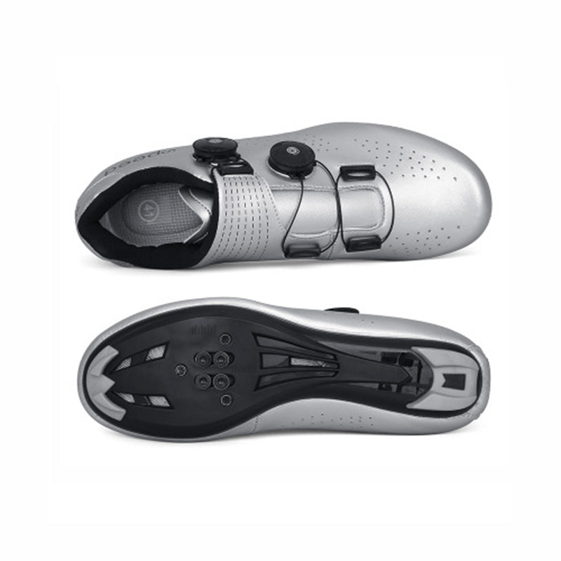 Zapatilas de Ruta plateadas 77545-2