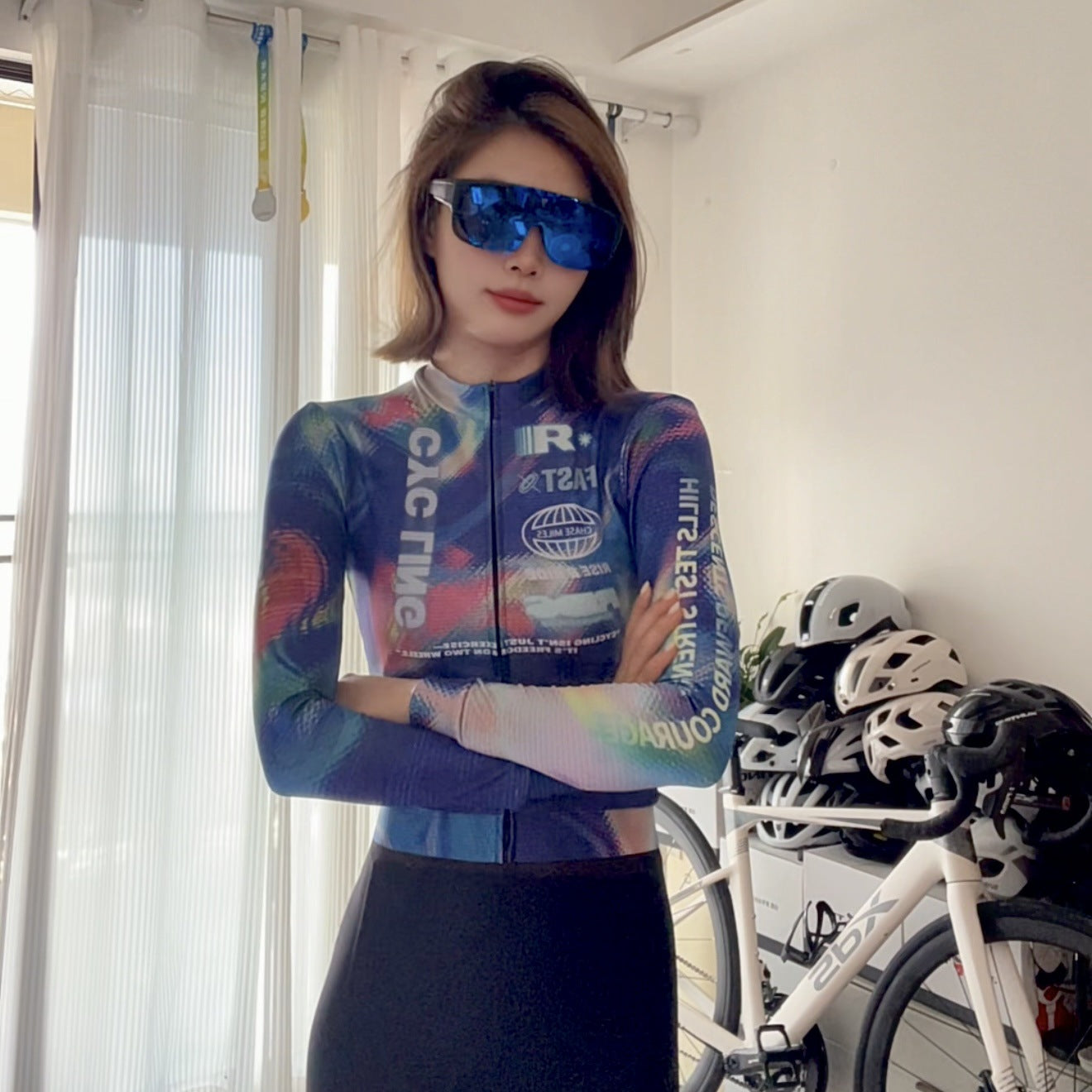 989582944960-3 Jersey manga larga dama Ridphants térmico