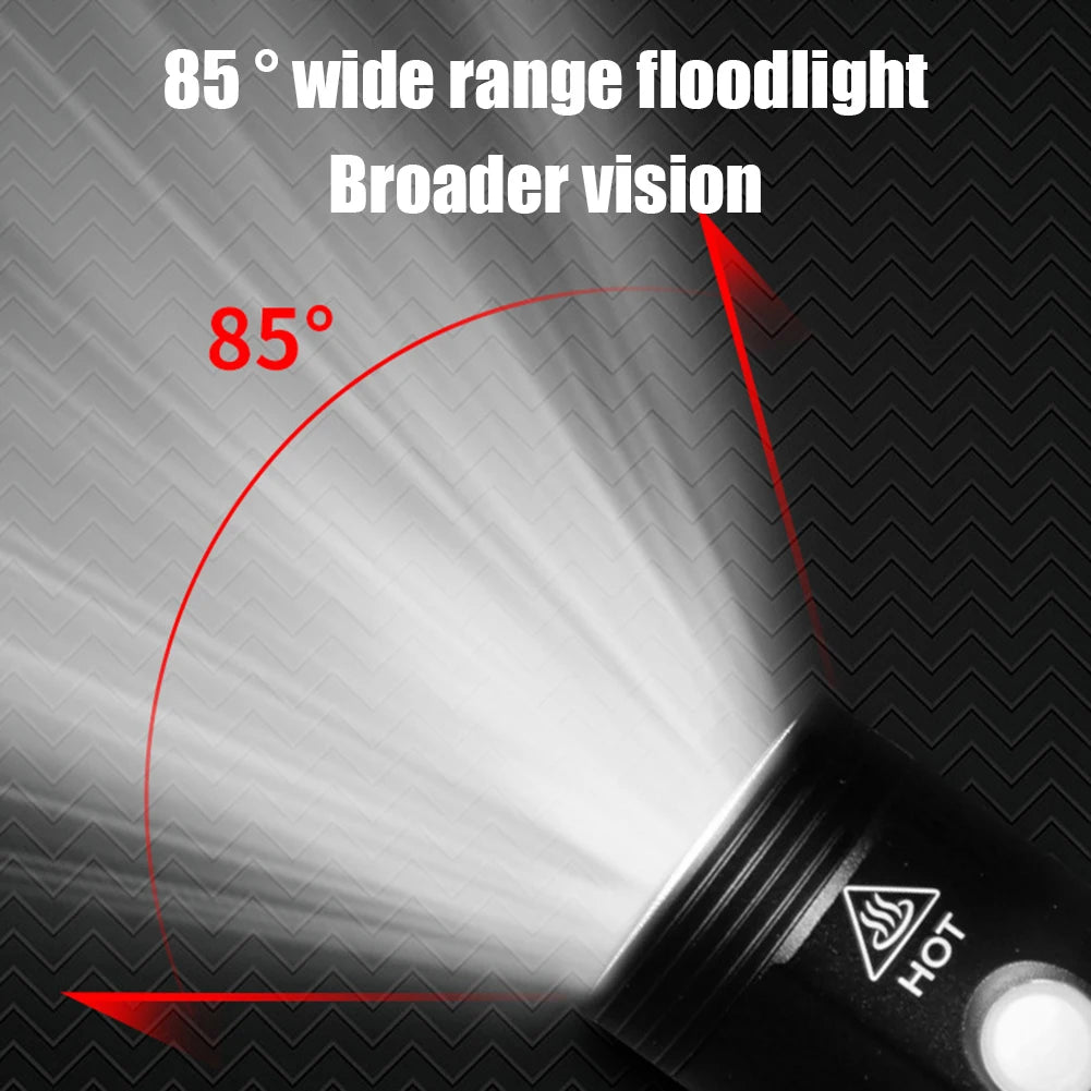 ESLNF-luz delantera para bicicleta,LED resistente a la lluvia, 800 lúmenes, carga USB, 2000mAh, IPX6