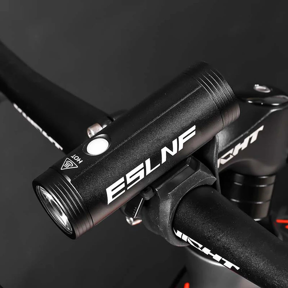 ESLNF-luz delantera para bicicleta,LED resistente a la lluvia, 800 lúmenes, carga USB, 2000mAh, IPX6