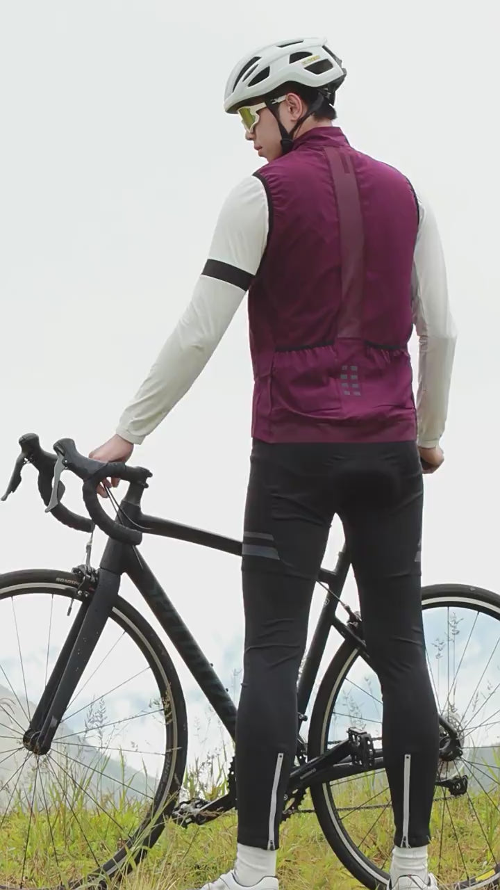 38429-1 Chaleco azul Wosawe caballero