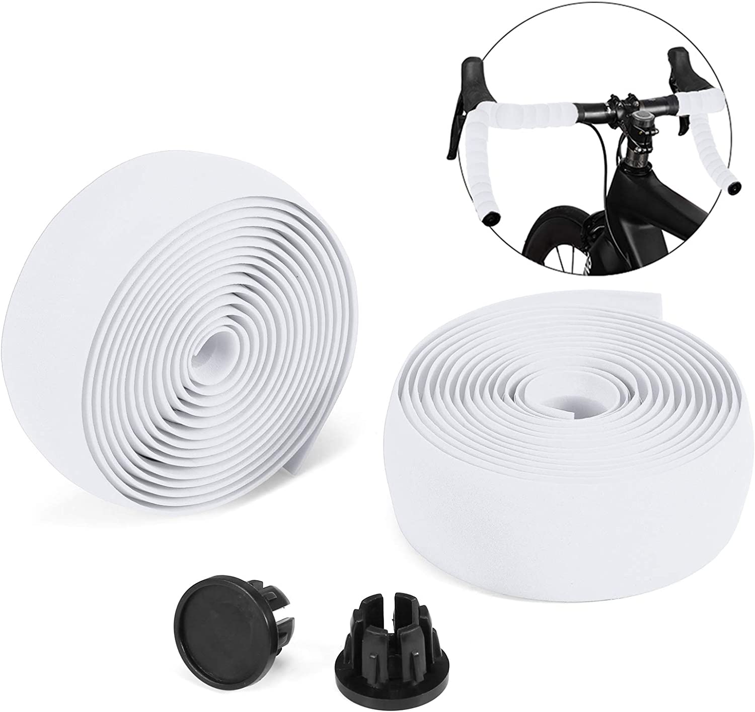 Cinta Manillar blanca eva West Biking Accesorios 93607-6