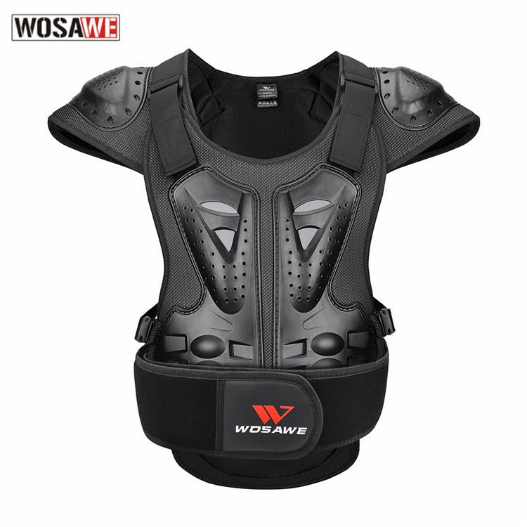 WOSAWE Chaleco protector de espalda para adultos con armadura de cuerpo para motocicleta 91281-1