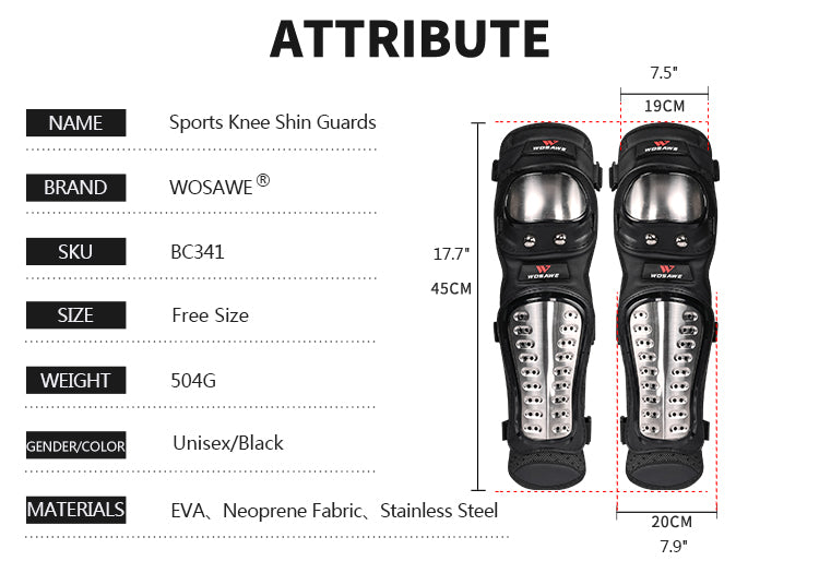 Protecciones Wosawe Accesorios 07564-1