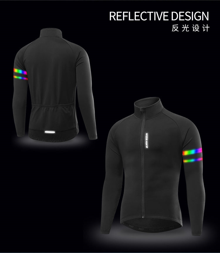 Chamarra negra Wosawe Unisex 19873-3