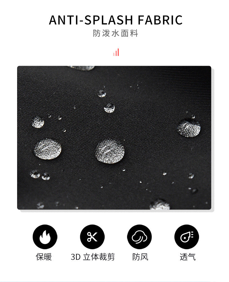 Chamarra negra Wosawe Unisex 19873-3